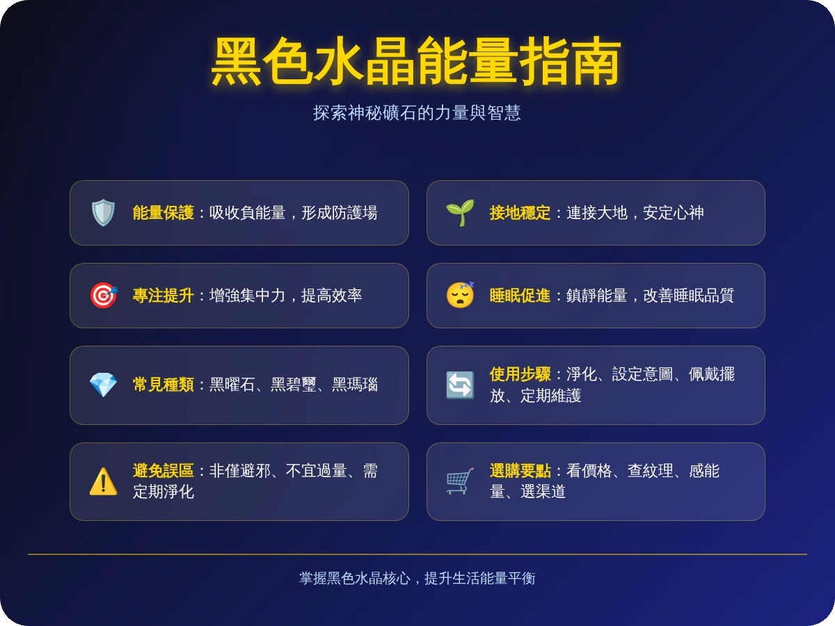 黑色水晶功效