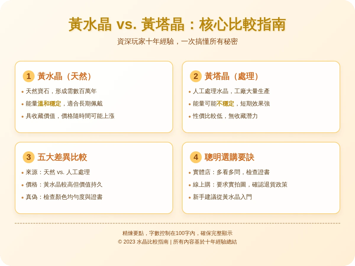 黃塔晶黃水晶分別 黃塔晶黃水晶分別