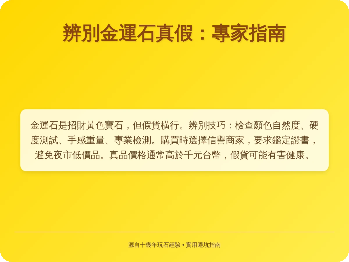 金運石真假