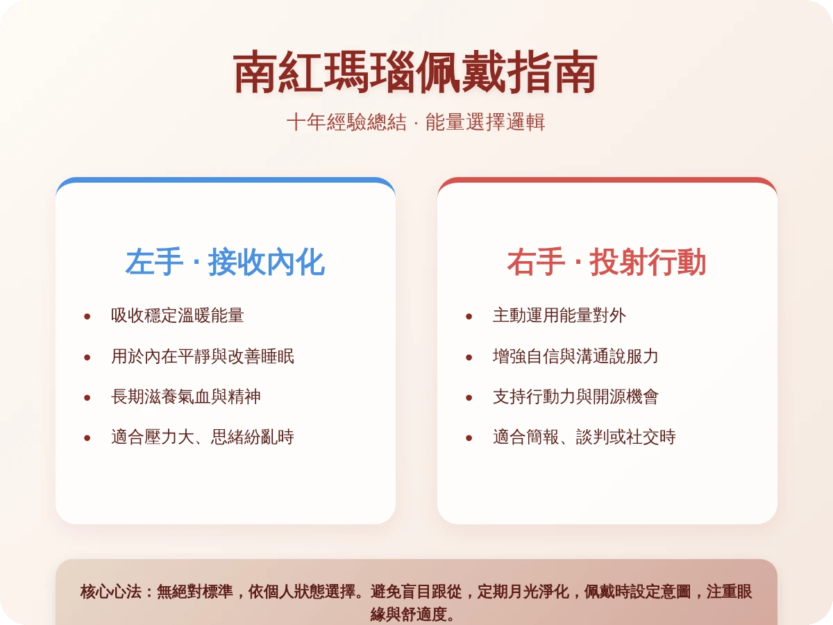 南紅瑪瑙左右手