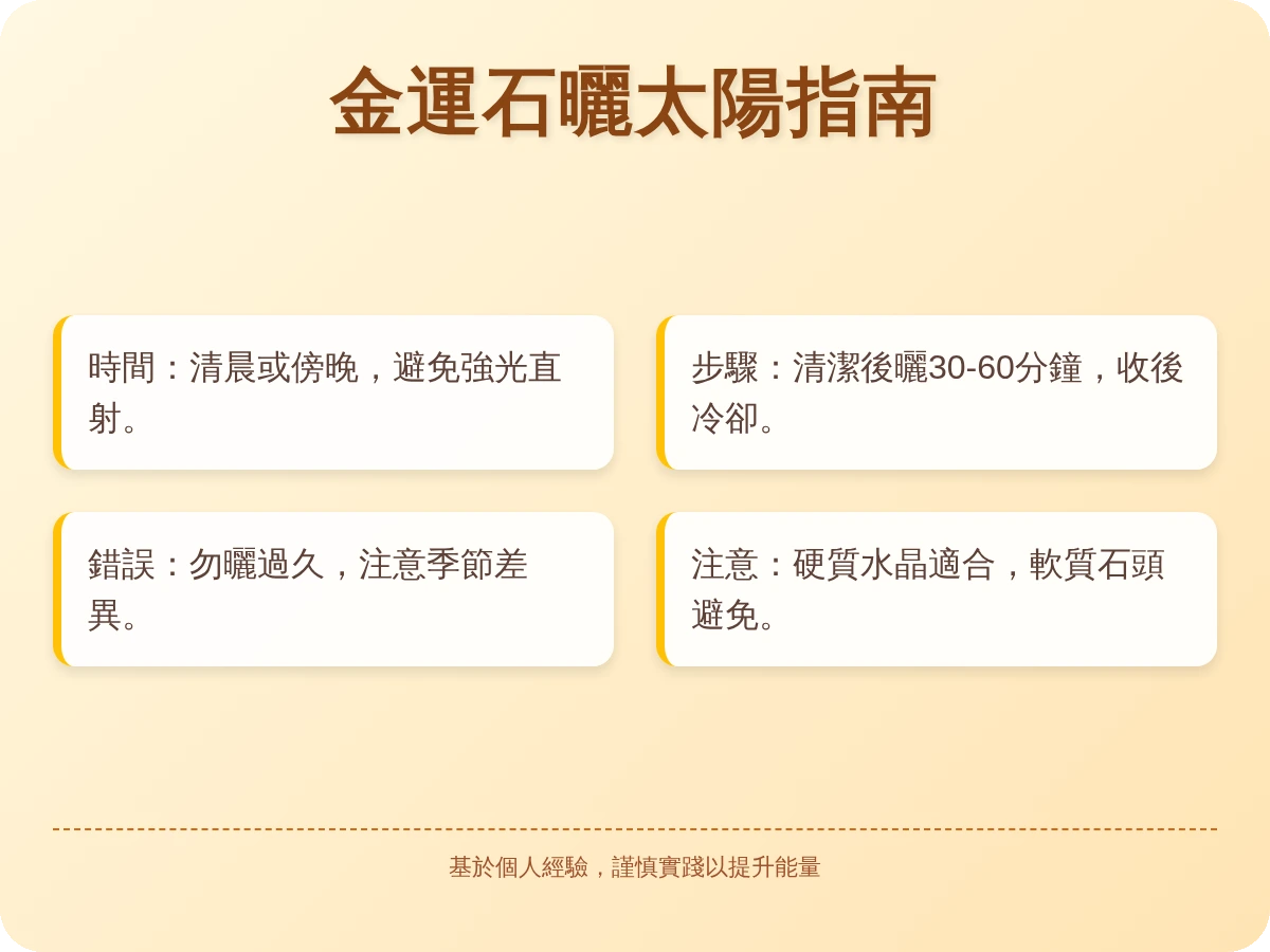 金運石曬太陽 金運石曬太陽