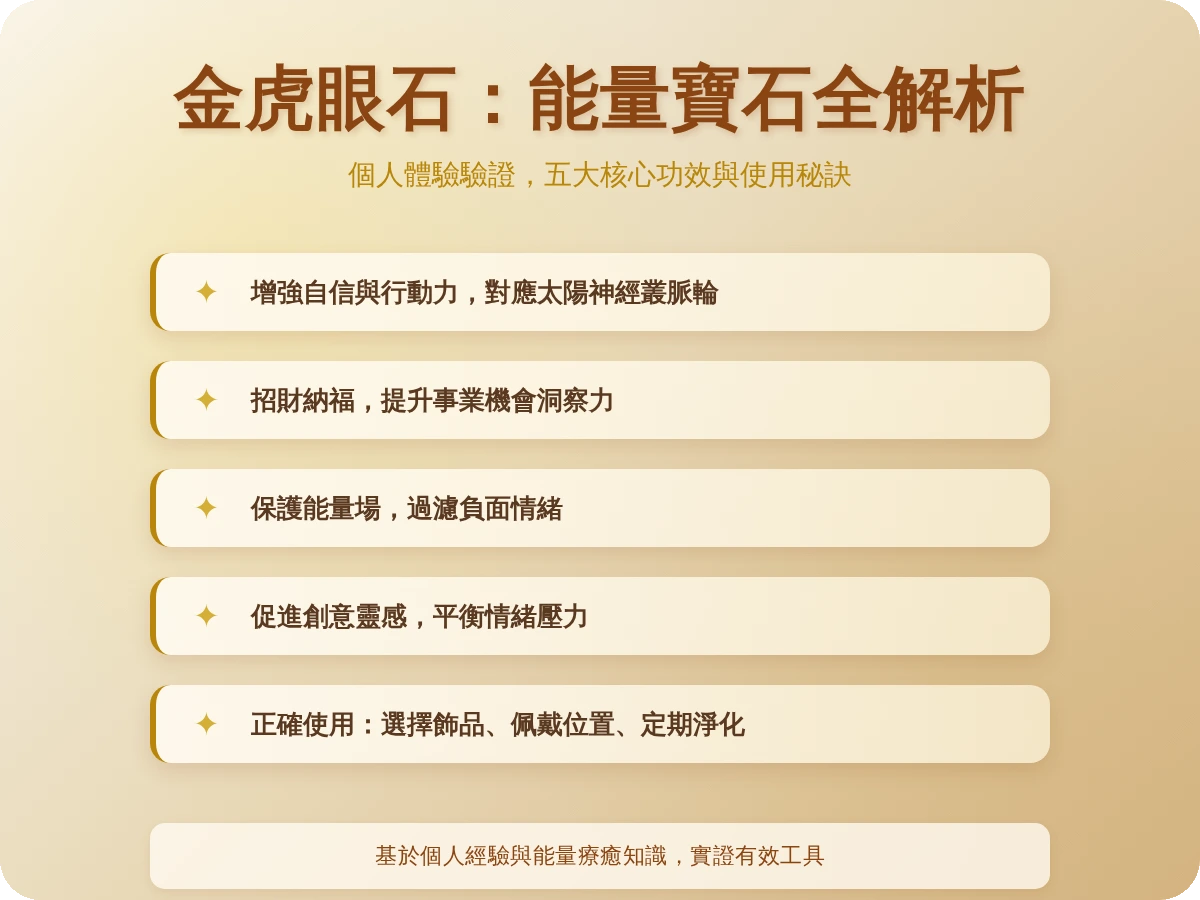 金虎眼石功效 金虎眼石功效