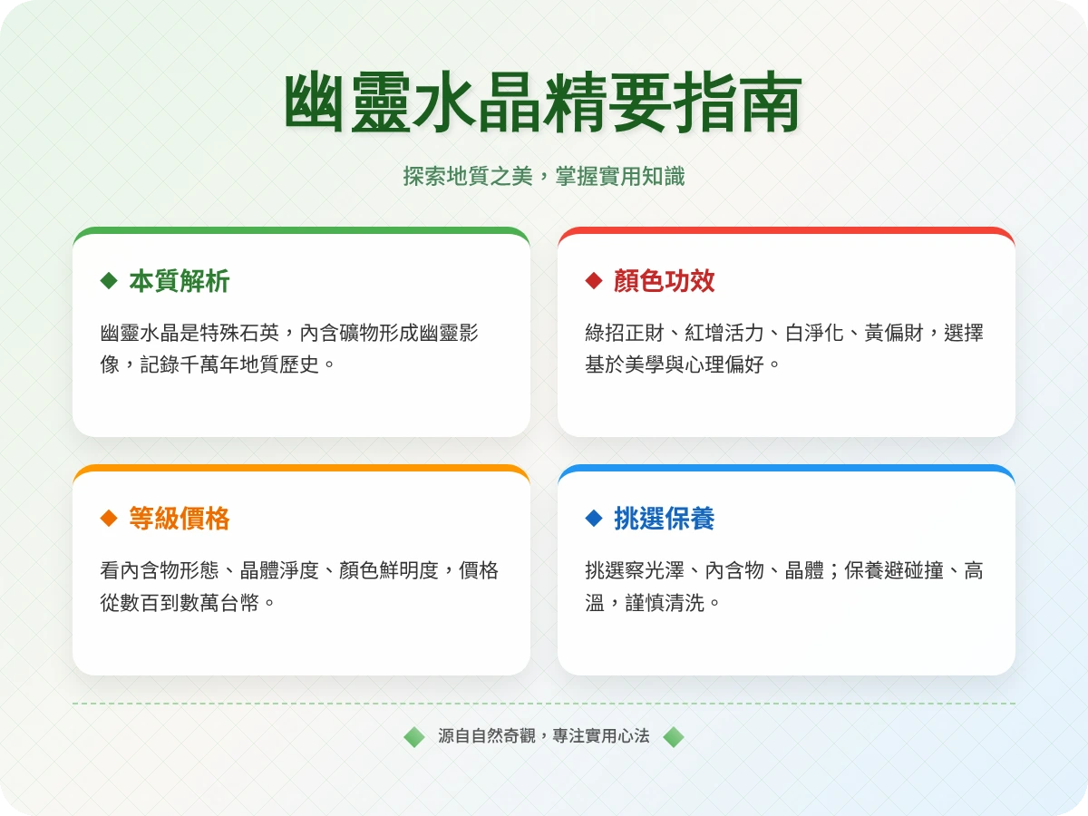 幽靈水晶是什麼 幽靈水晶是什麼