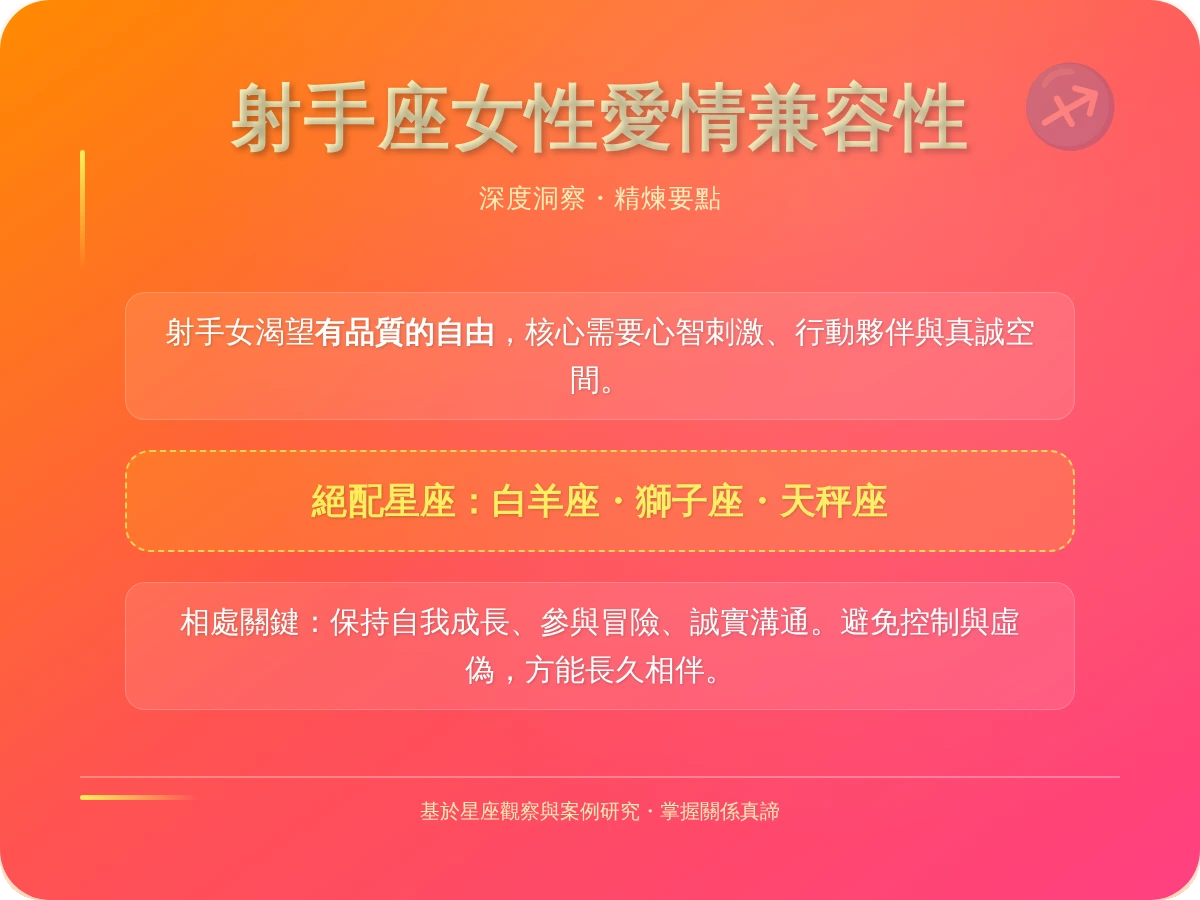 射手座女和什么星座最配 射手座女和什么星座最配