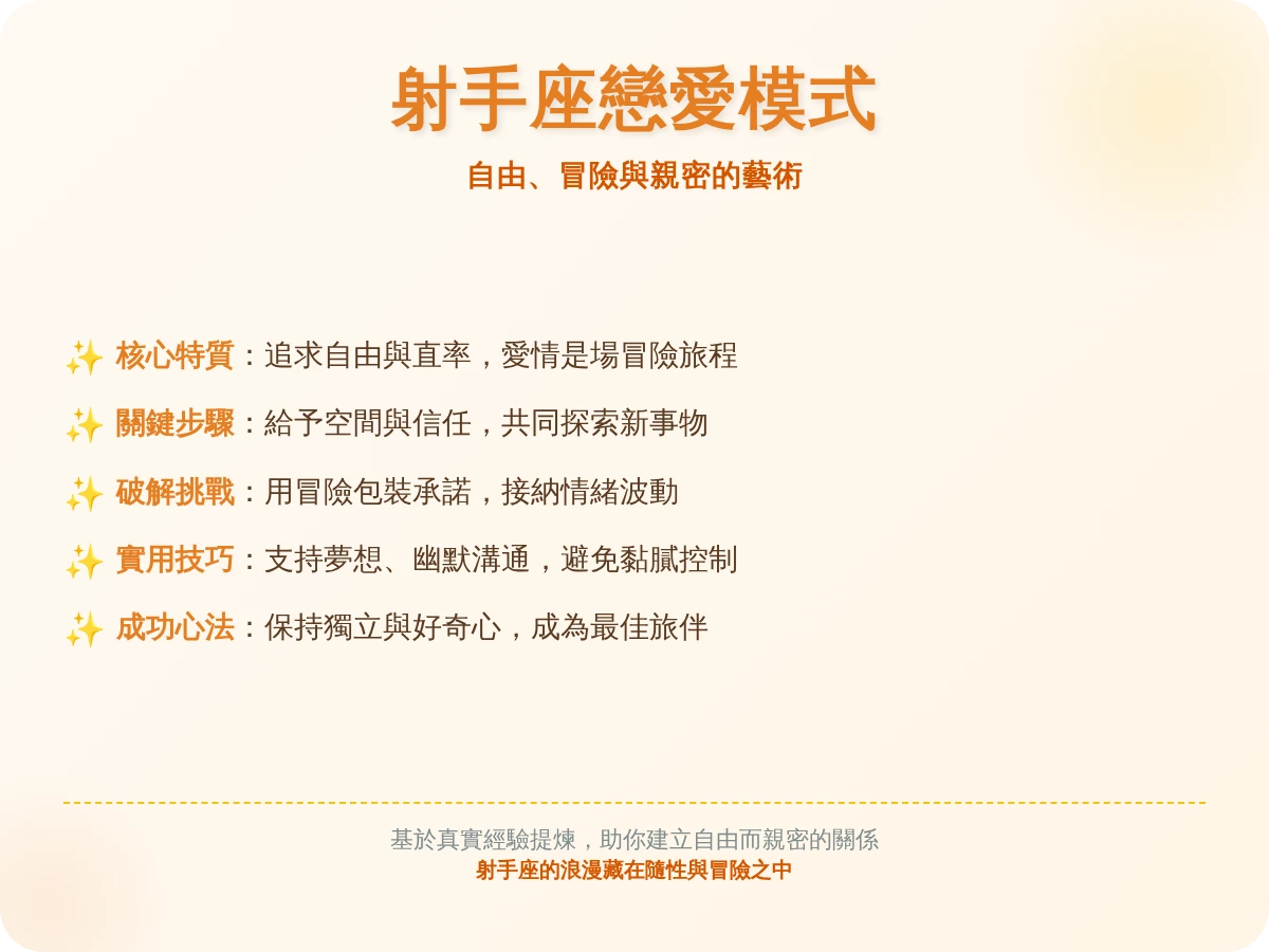 射手座戀愛模式 射手座戀愛模式