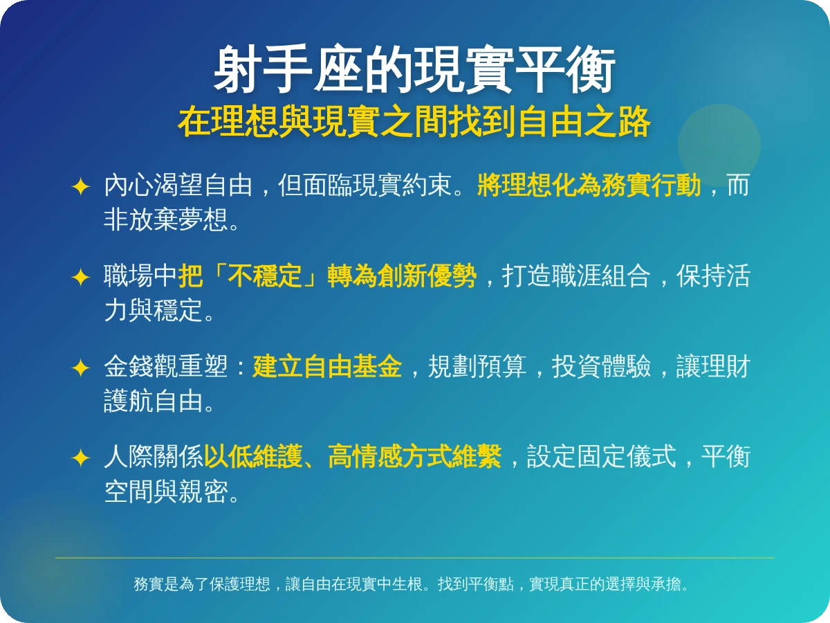 射手座 現實 射手座 現實
