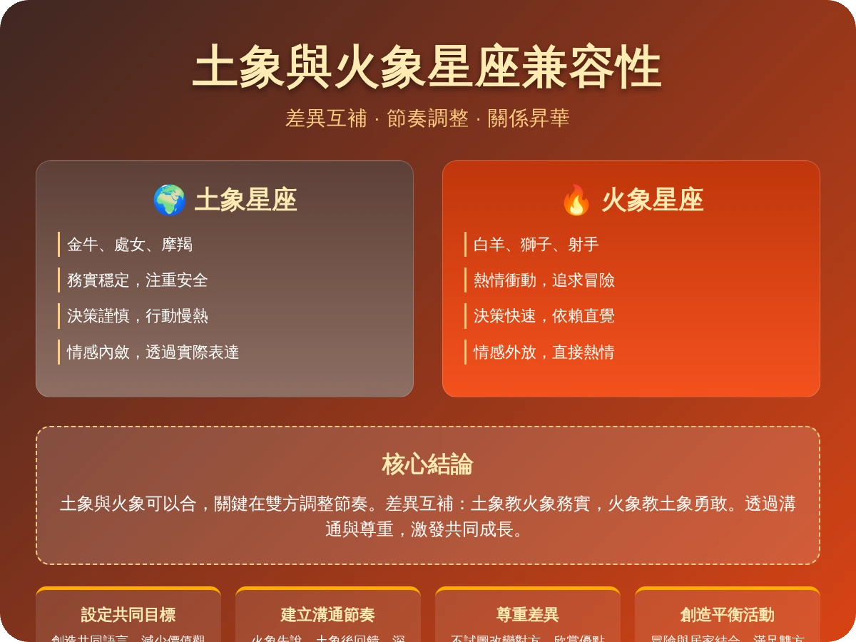 土象跟火象合嗎 土象跟火象合嗎