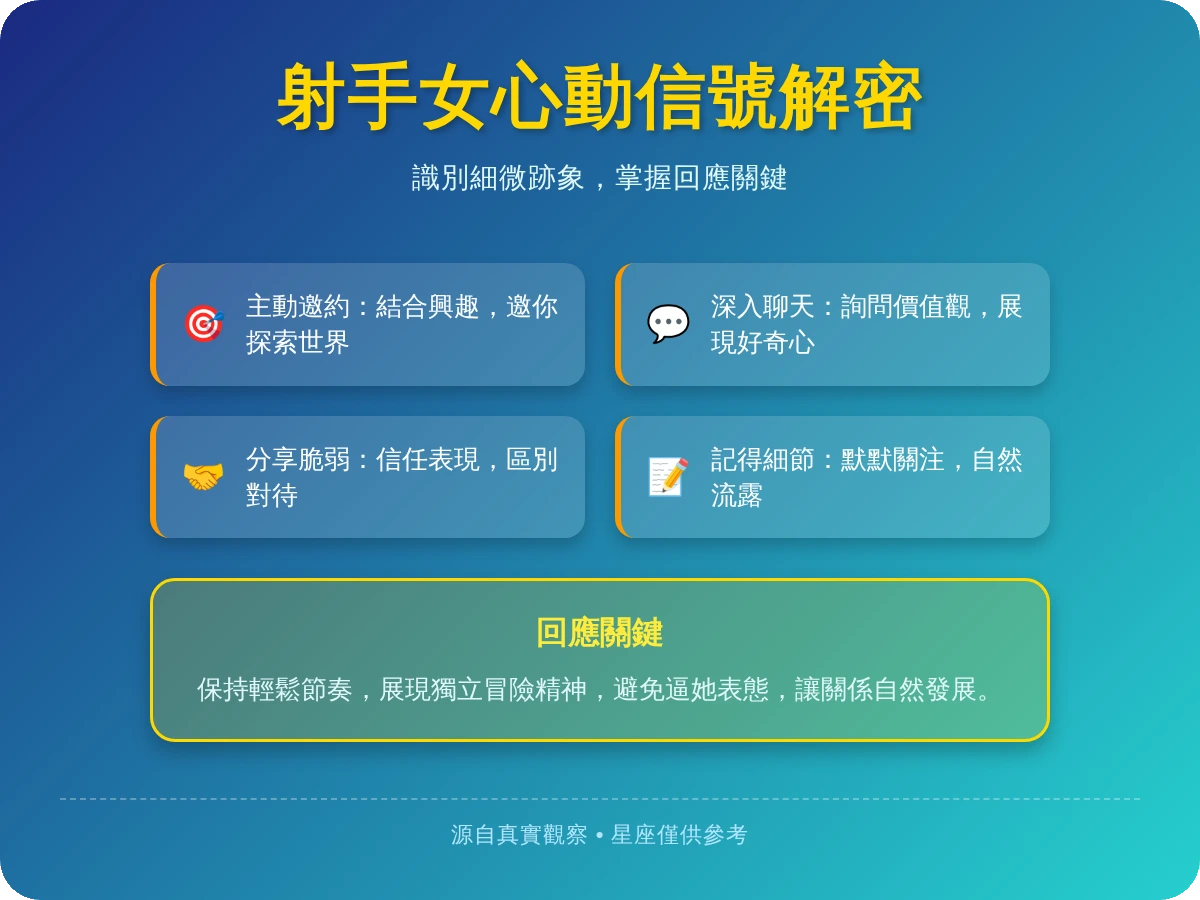 射手女對你有意思 射手女對你有意思