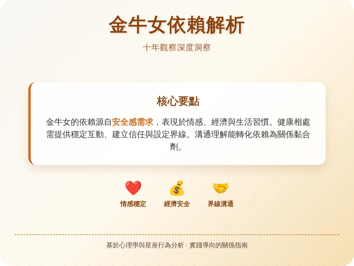 金牛女依賴 金牛女依賴