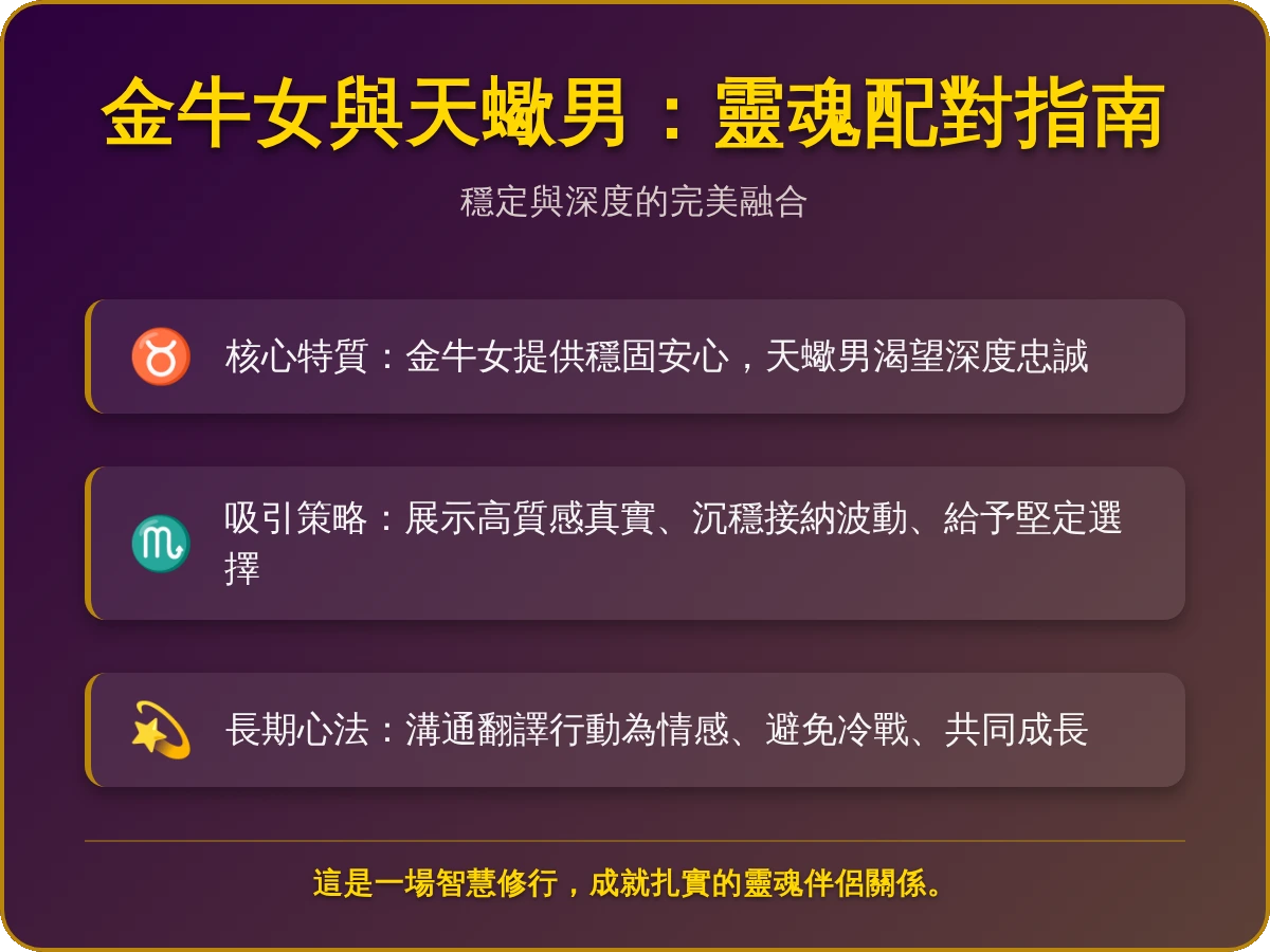 金牛女吸引天蠍男 金牛女吸引天蠍男