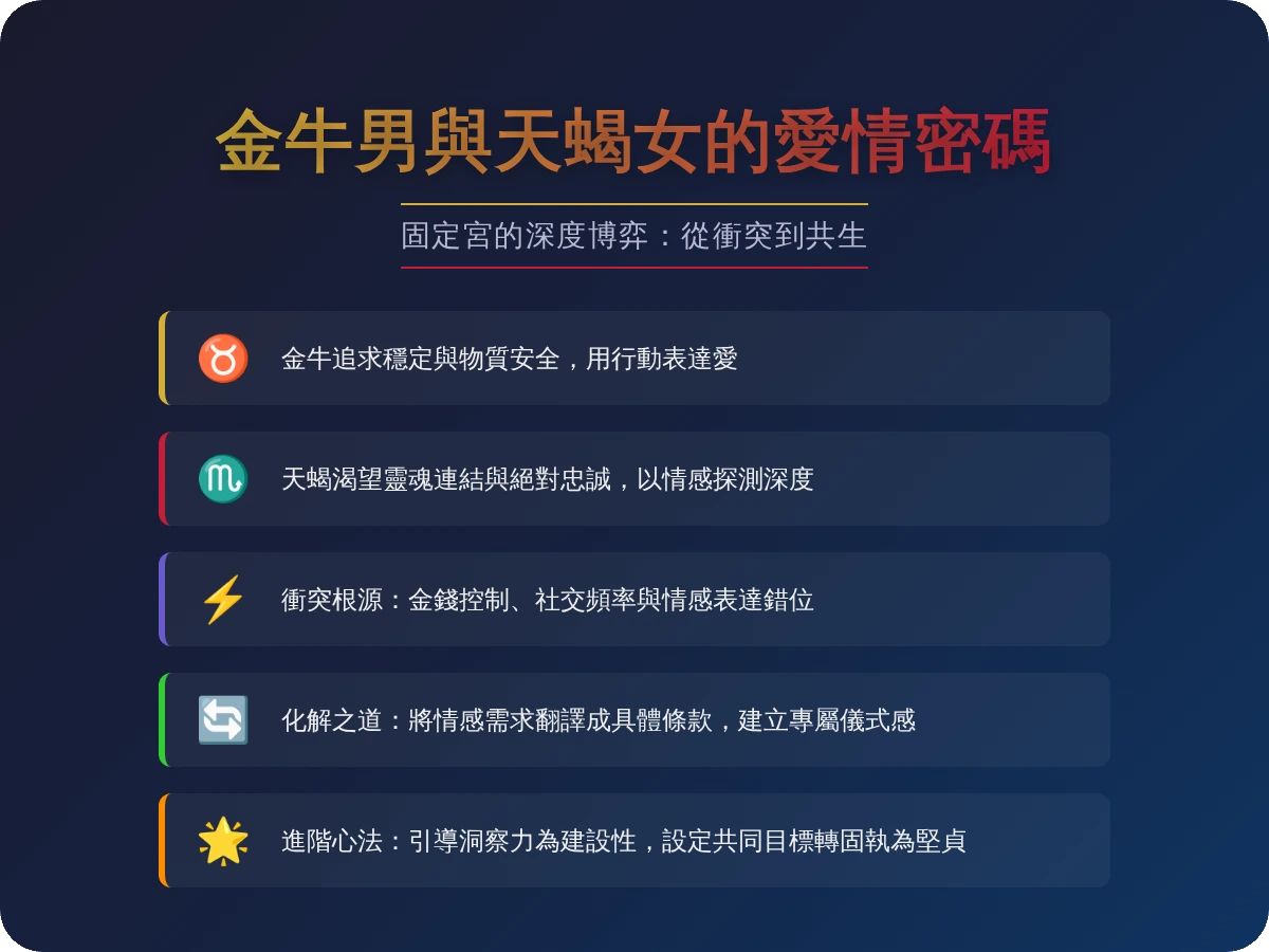 男金牛女天蠍 男金牛女天蠍