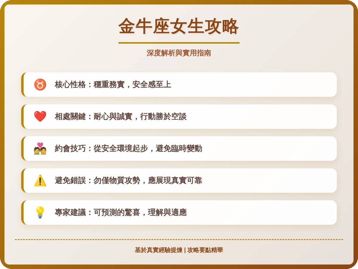 金牛座女生攻略 金牛座女生攻略