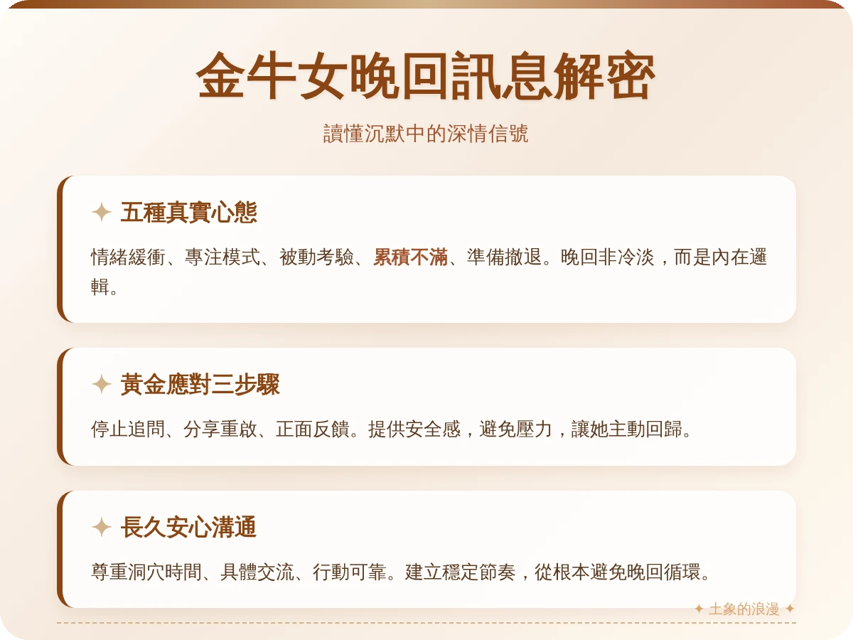 金牛女故意晚回 金牛女故意晚回