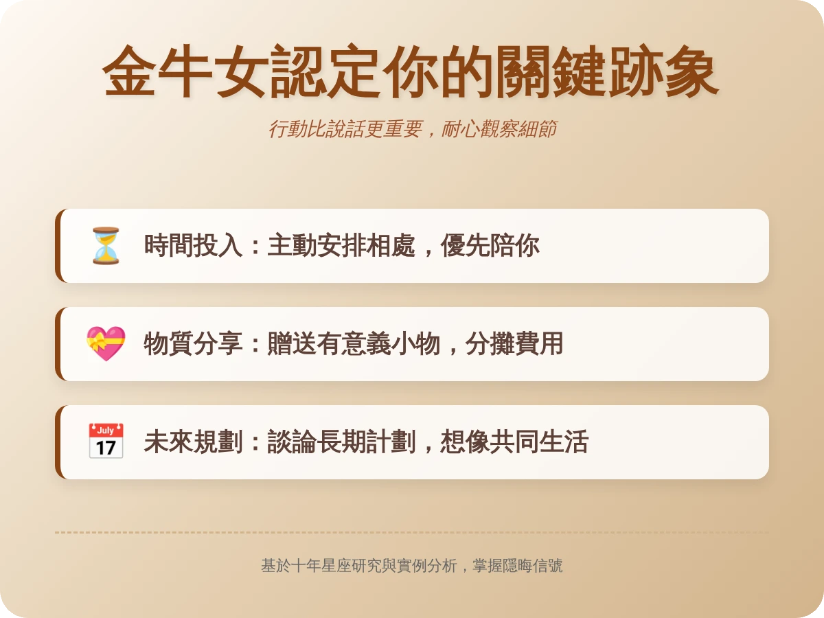 金牛女認定你 金牛女認定你