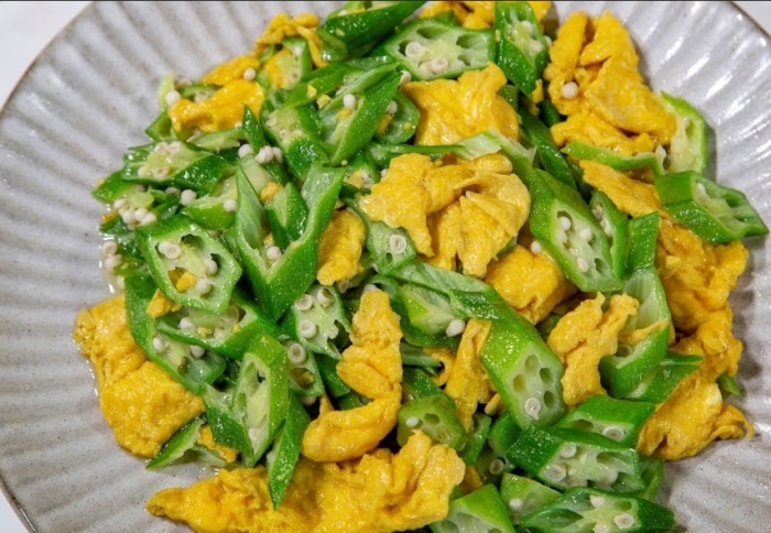 秋葵料理炒蛋 秋葵料理炒蛋