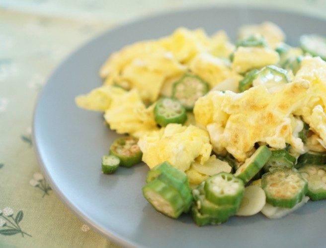 秋葵料理炒蛋 秋葵料理炒蛋