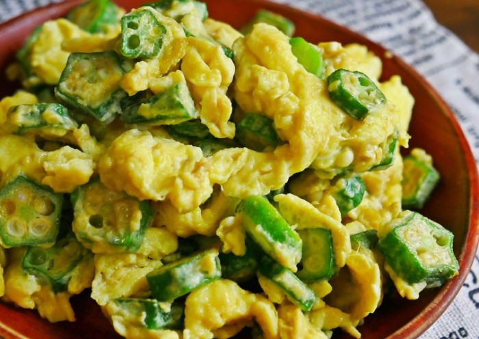 秋葵料理炒蛋 秋葵料理炒蛋