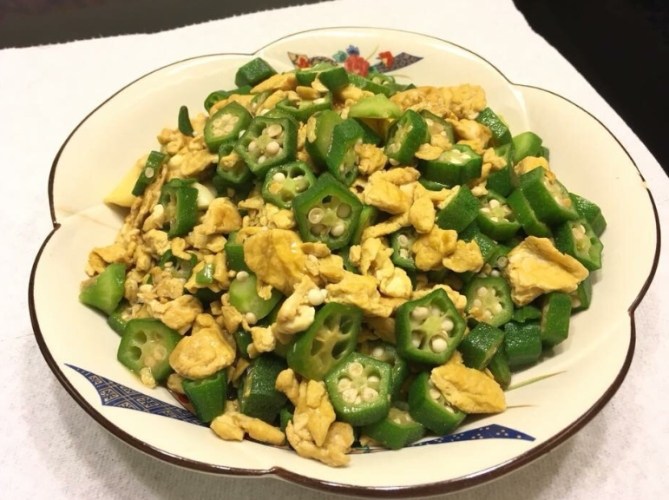 秋葵料理炒蛋 秋葵料理炒蛋