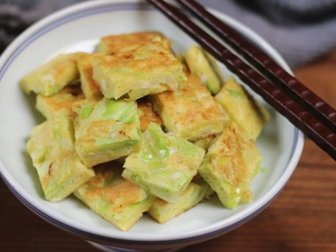 脆皮粉漿蛋餅做法