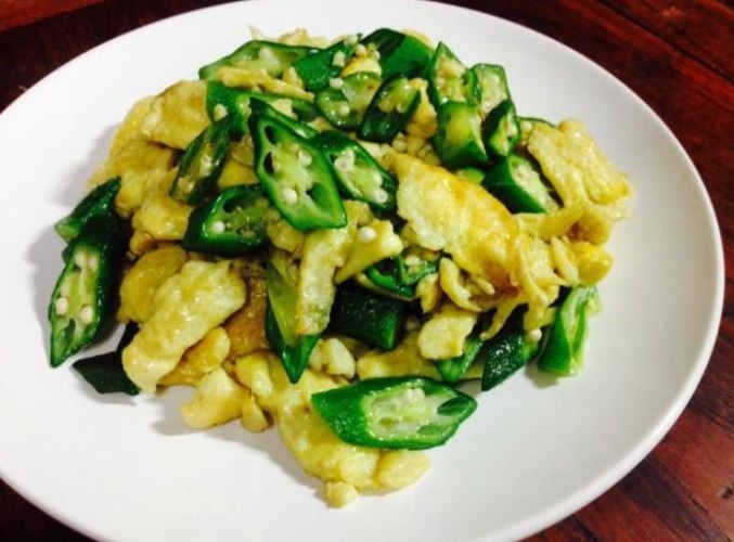 秋葵料理炒蛋 秋葵料理炒蛋