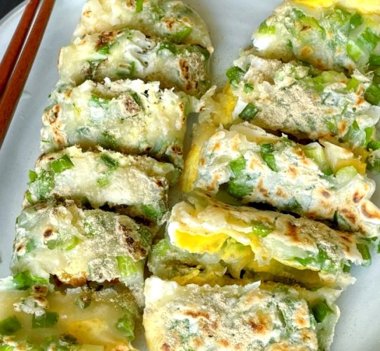 脆皮粉漿蛋餅做法