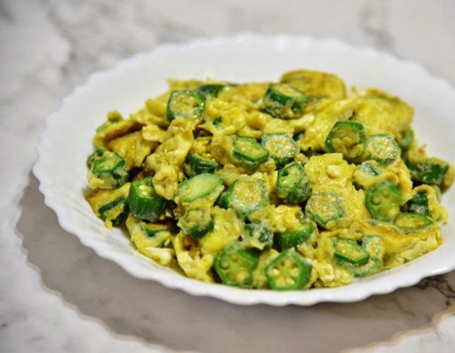 秋葵料理炒蛋 秋葵料理炒蛋