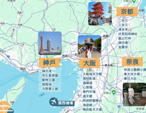 大阪京都一日遊