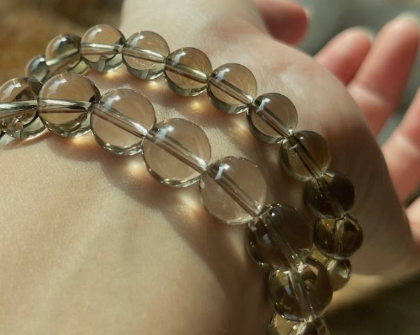 茶水晶佩戴方法