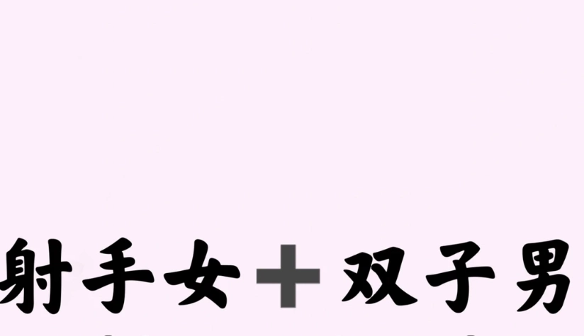 射手女雙子男配對