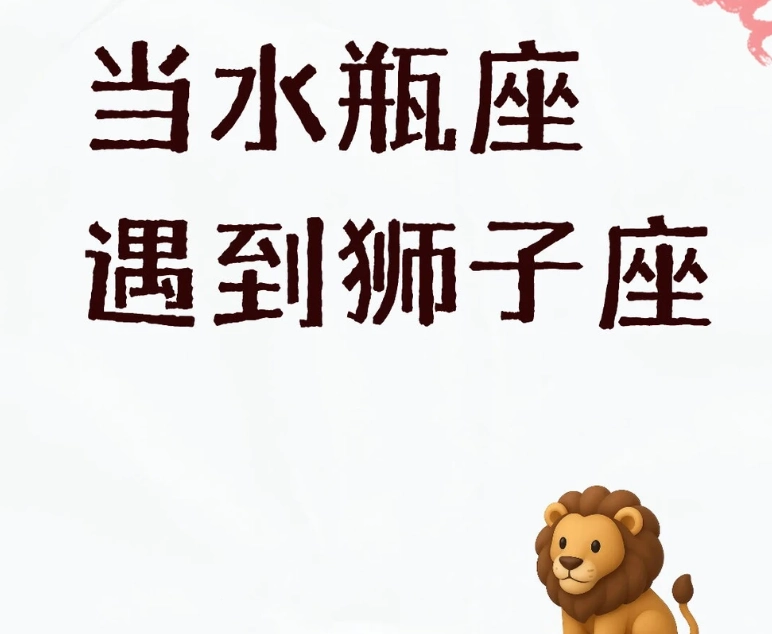 獅子座水瓶座相處