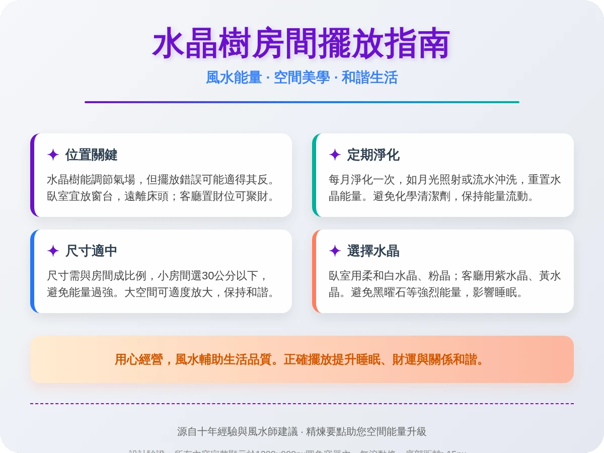 水晶樹可以放房間嗎? 水晶樹可以放房間嗎?
